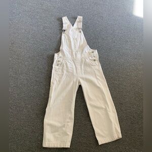 White Gap Overalls